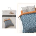 Quiltcoverset « CAMARILLO » polar plaid, beachcushion, kitchen towel, Bathcarpets, chair cushion, windstopper, bathrobe very absorbing, bath towel
