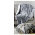 Plaid/blanket & cushion Lapin Textile and linen, blanket, floor cloth, Bedlinen, Textilelinen, Home decoration, Summerproducts, Maintenance articles