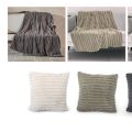 Plaid/blanket & cushion Chartreux Kitchen linen, Textile and linen, Shower curtains, matress protector, boutis, guest towel, curtain, ponchot